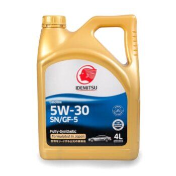Масло моторное IDEMITSU FULLY-SYNTHETIC 5W30 SN/GF-5 бензин, синтетика 4л