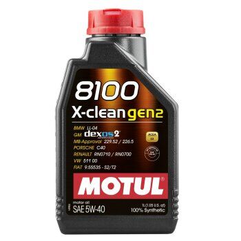 Масло моторное MOTUL 8100 X-clean 5W40 C3 синтетика 1л