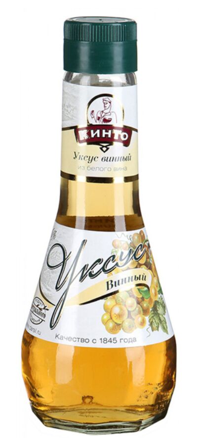 Уксус из белого вина 6% Кинто 250 мл