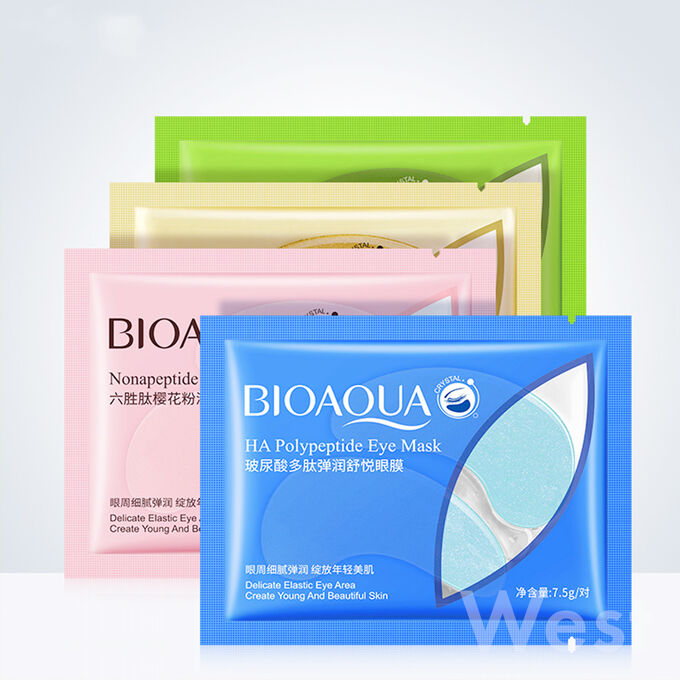 Exclusive Гидрогелевые патчи для глаз BIOAQUA EYE MASK 1 пара, 7,5 гр