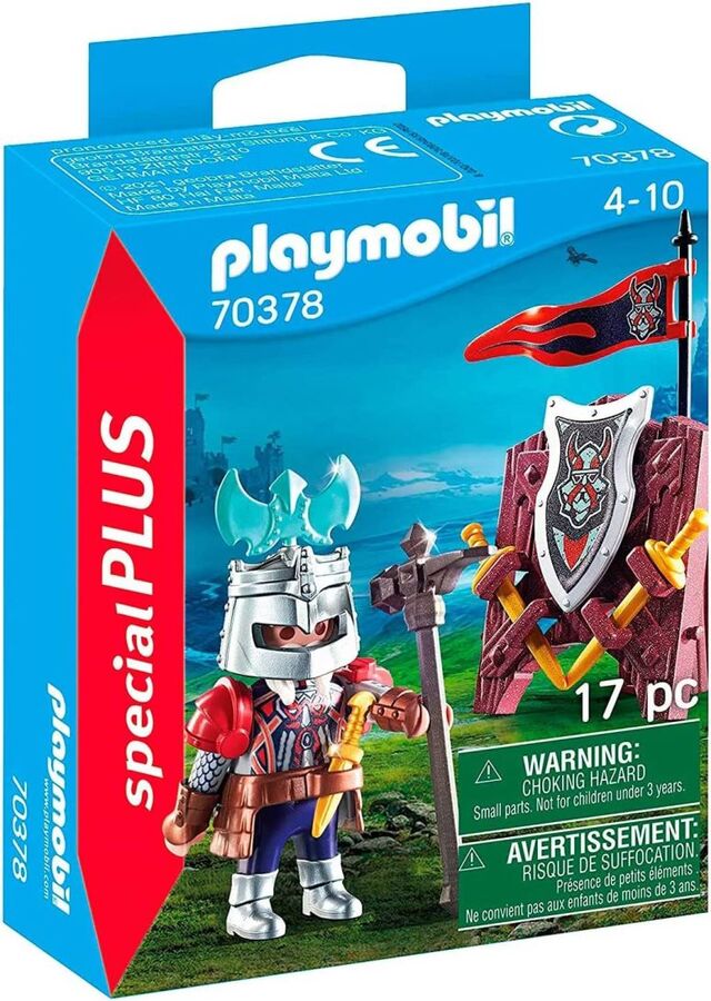 Нескучные игры Playmobil. Конструктор арт.70378 &quot;Dwarf Knight&quot; (Гномий рыцарь)