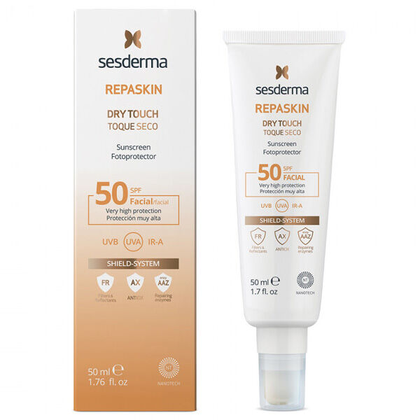 Сесдерма Солнцезащитный крем-гель Dry Touch SPF 50, 50 мл (Sesderma, Repaskin)