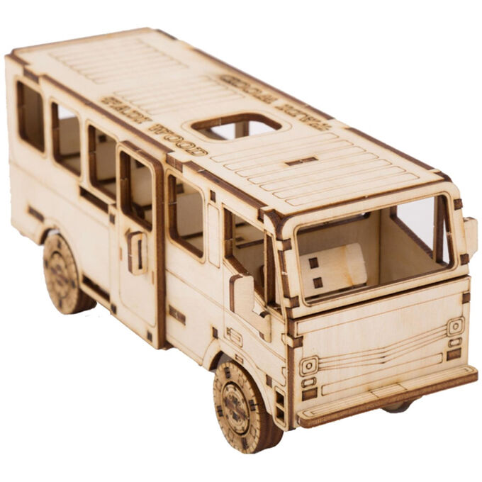 Конструктор деревянный Tadiwood &quot;&quot;Автобус&quot;&quot;