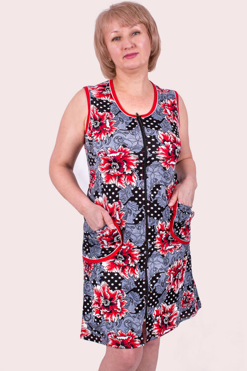 Радуга Арт. 540 Халат женский 42-52 (6 шт)