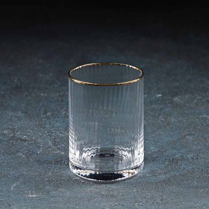 Бокал стеклянный для виски Magistro «Орион», 270 мл, 9,7?7 см