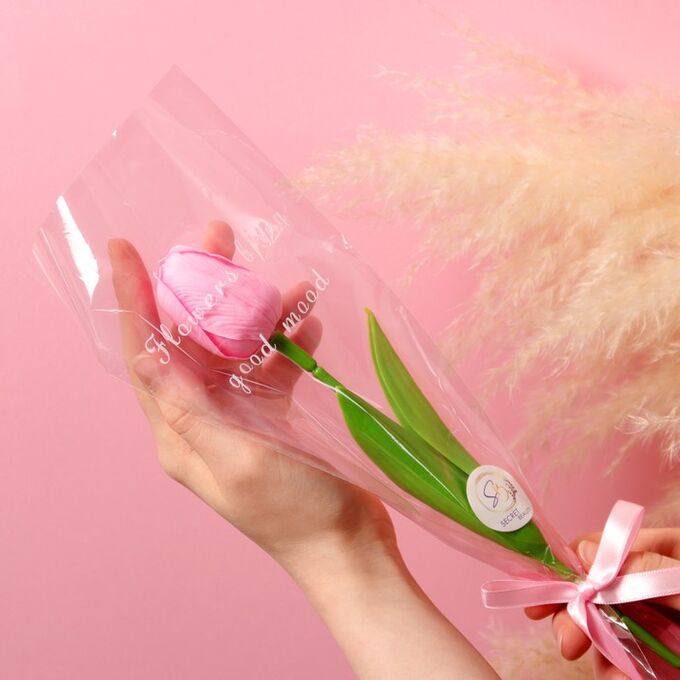 СИМА-ЛЕНД Мыльный тюльпан, розовый