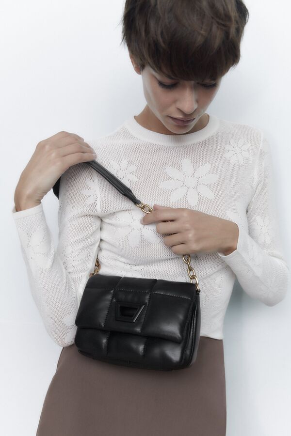 Zara padded bag sale