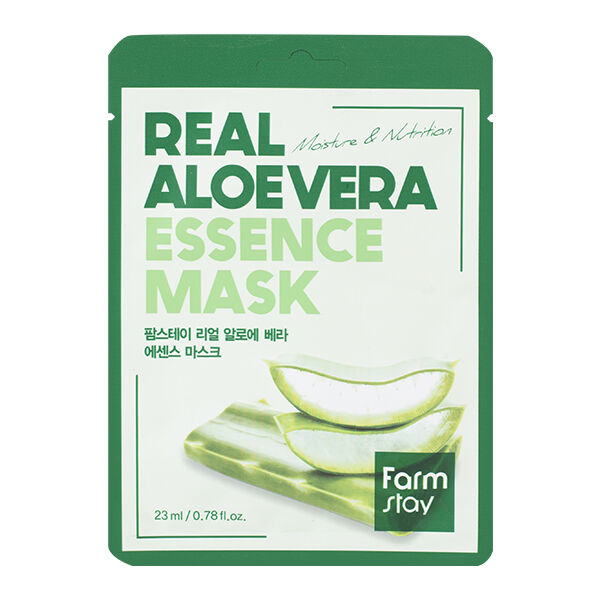 Farm Stay Тканевая маска с экстрактом алоэ вера Real Aloe Vera Essence Mask