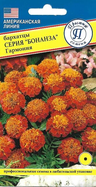 Бархатцы отклоненные Бонанза Флейм