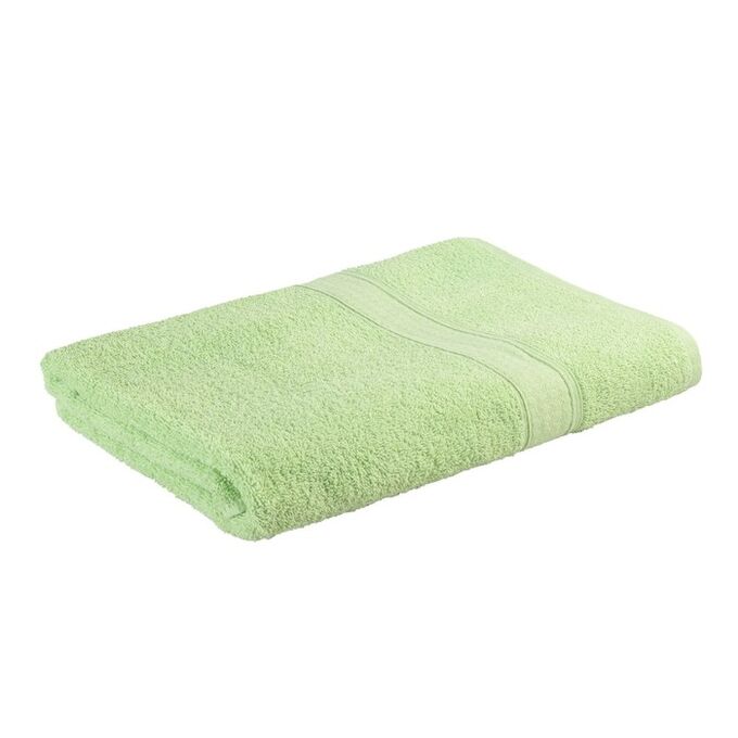 СИМА-ЛЕНД Полотенце махровое, размер 70x140 см, цвет зеленый